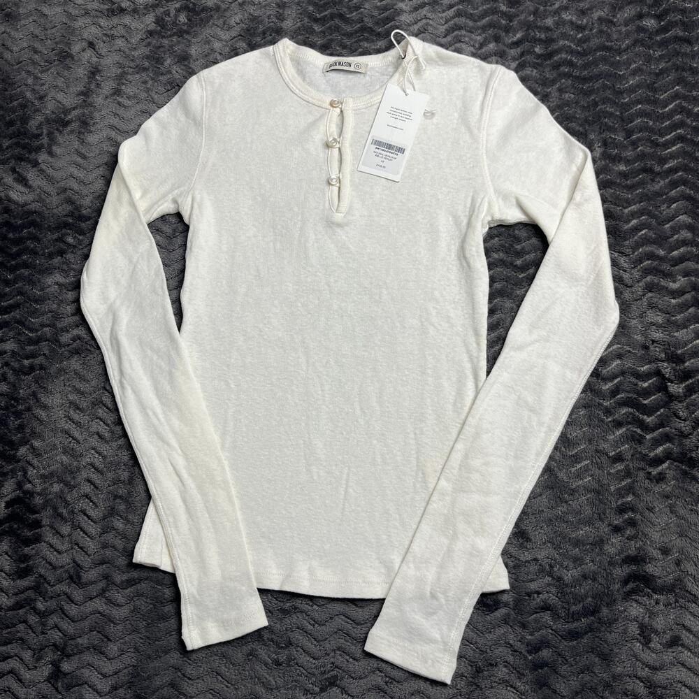 Buck Mason Buck Mason Heirloom Henley Tee size XS NWT